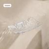 Glacier Pattern Soap Holder - Punch-Free Bathroom Dish for Dormitory Countertop