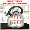 Tea Kettle for Stovetop Whistling Teakettle Tea Pot -3L Food Grade 304 Stainless Steel Color Changing Stove Top Teapot with Cool Handle,Loud Whistle