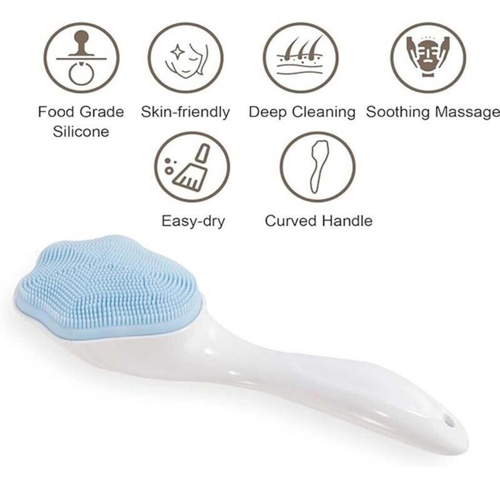 Cat Claw Shape Silicone Face Brush Gentle Soft Handheld Silicone Face Brush for Face Cleansing and Exfoliation