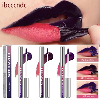 Długotrwałe tusze do ust Korean Matte Lip Tint Peel Off Matte Tick for Lips Stick Darmowa wysyłka Płynna szminka Wodoodporny makijaż