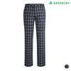 Green Joy Men'S Summer Check Pattern Basic Pants