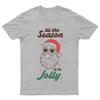 Tis The Season To TShirt Unisex Gift Retro Seasonal Funny Xmas Claus Santa a