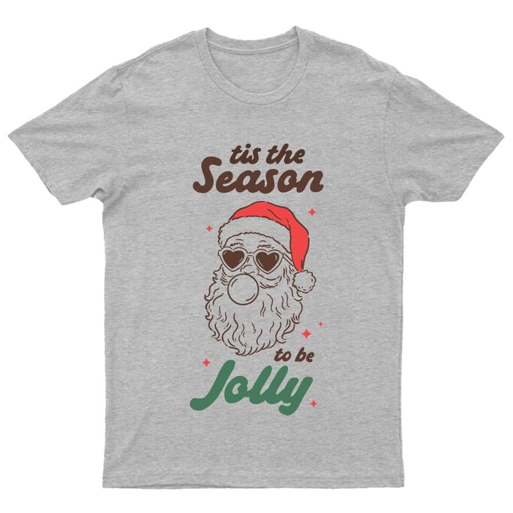 Tis The Season To TShirt Unisex Gift Retro Seasonal Funny Xmas Claus Santa a