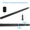 Motorcycle Handlebar Mount Invisible Adjustment Selfie Stick Bicycle Monopod For GoPro DJI Insta360 One R Camera Accessory