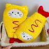 Cartoon Stationery Storage Bag Soft Stationery Pouch Cartoon Shrimp Pen Case  Desk Organizer