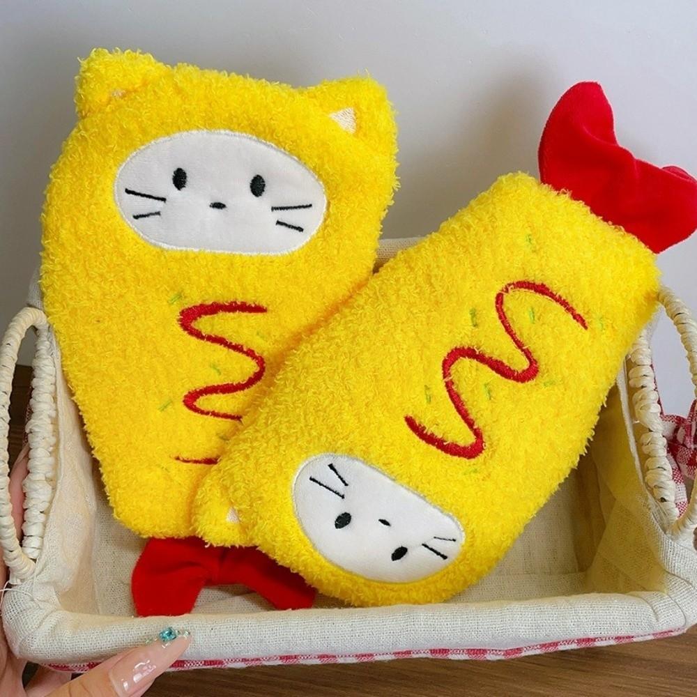 Cartoon Stationery Storage Bag Soft Stationery Pouch Cartoon Shrimp Pen Case Desk Organizer