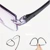 6pcs Blue Lightweight Blocking Reading Eyeglasses for Male  Female Anti-Fatigue Computer Eyewear with + 1 . 00 to+250DiopterStrength
