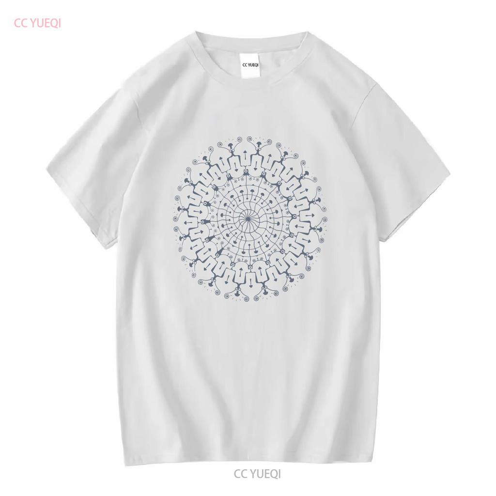 Goa Clothes Magic Mushroom Psy Clothing UV Active T Shirt Glowing Psychedelic Trippy Mandala Tribal Burning Man Black Cotton