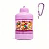 Protein Powder Dispenser Box With And Box For Food Storage Food - Grade Pc, Suitable For Gym Exercise Transparent