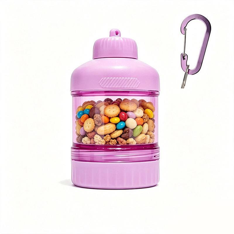 Protein Powder Dispenser Box With And Box For Food Storage Food - Grade Pc, Suitable For Gym Exercise Transparent