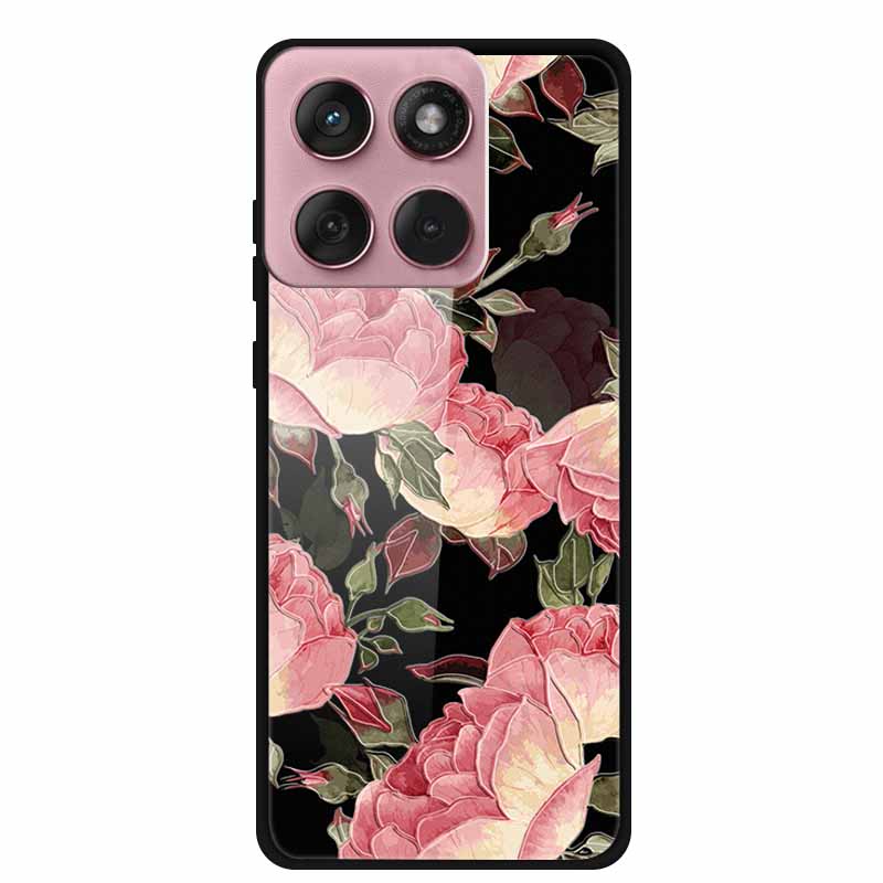 

Glass Case For Motorola Edge 60 60s 5G Case 6.67 Hard Tempered Glass Back Covers Soft Bumper For Motorola Edge 60 Fusion Fundas ForMoto Edge60Fusion