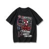 2026 Marvel Punk Spider-Man T-Shirt Amerikanische Straße Hip Hop Ins Trend Markenaufdruck Herren und Damen Locker Kurzarm