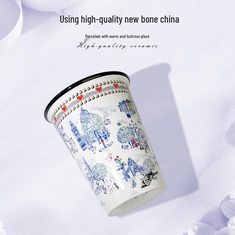 CATH KIDSTON Vintage Hand Cream Ceramic Cup Set