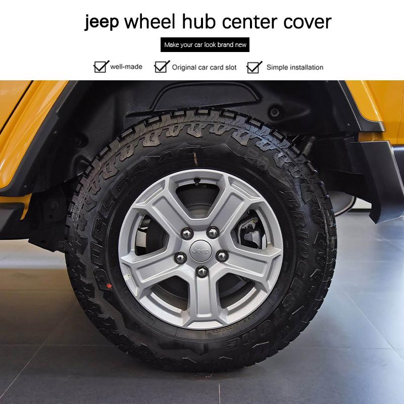 63mm/55mm JEEP Car Wheel Hub Center Cap For Jeep Renegade Compass Grand Cherokee Wrangler Jk Gladiator Patriot Liberty Commander