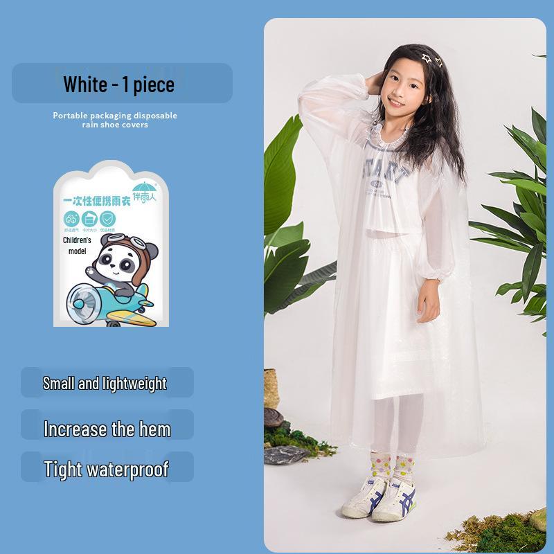 Thickened Waterproof Non-Slip Reusable Rain Shoe Covers for Adults & Children