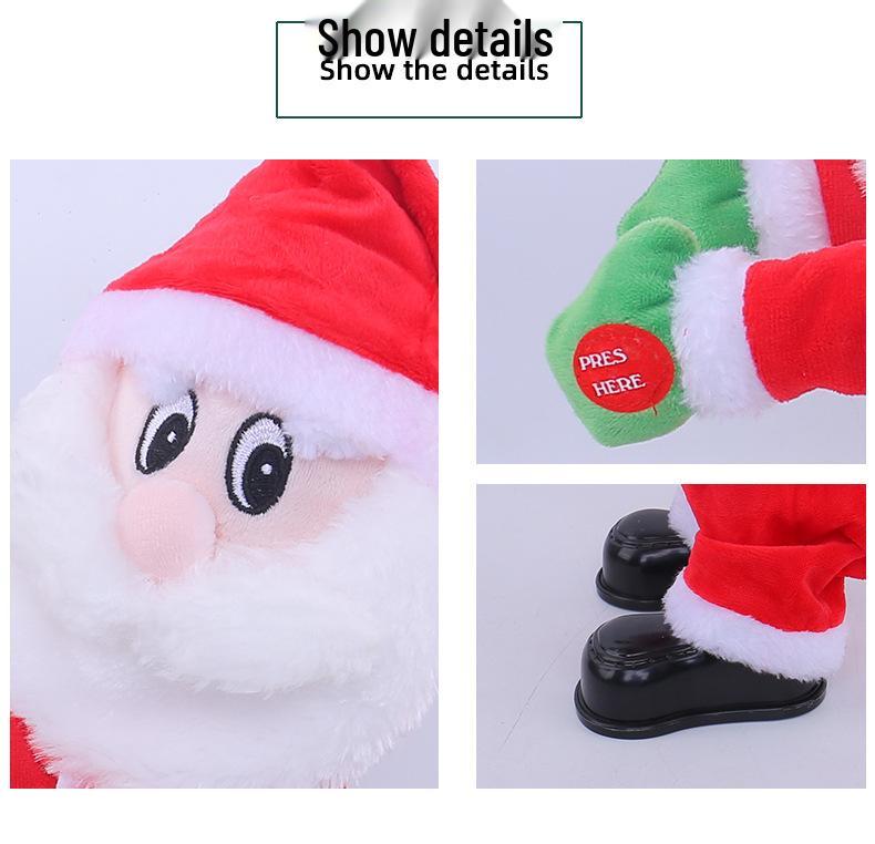 Creative Musical Wiggle Butt Santa Claus - Christmas Novelty Gift