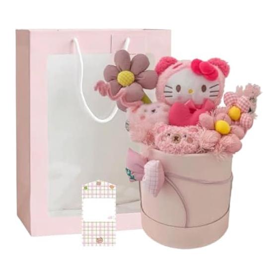 Sanrio Bouquet of Flowers, Bouquet of Flowers, Stuffed Toy Bouquet, Bouquet Gift, Cute Stuffed Toy, Popular Gift, Birthday Present, Inspirational