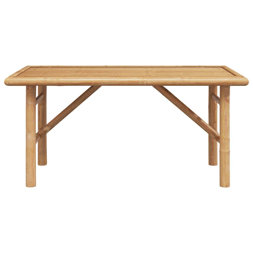 Coffee Table Brown 90 X 50 X 43 Cm Bamboo