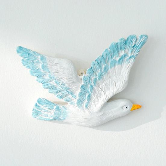Pcs Coastal Seagulls Wall Decor Nautical Resin Sea Birds Wall Plaques Ocean
