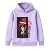 Kids Boys Girls Pullover Hoodie, Cool Cartoon Vampire Pattern Long Sleeve Casual Sweatshirt for Daily Wear