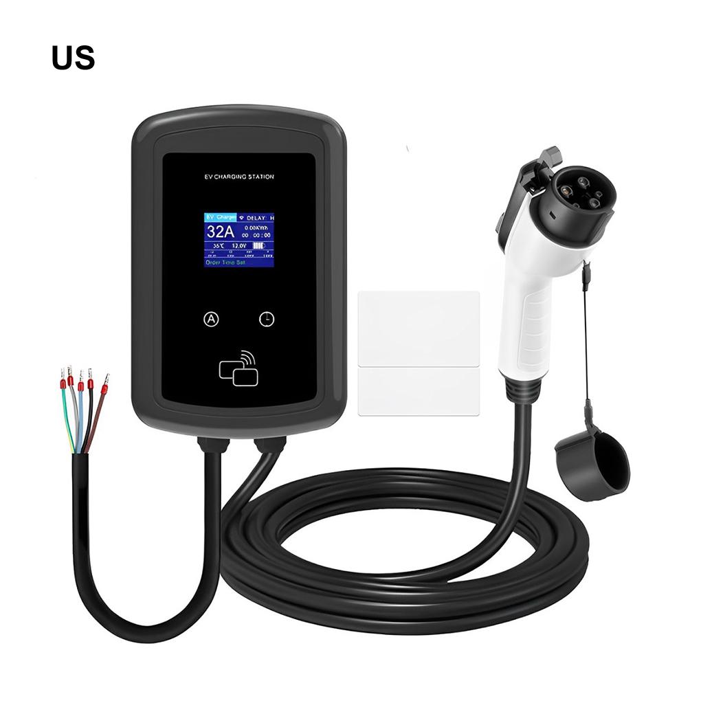 Type 2 EV Charger 32A Wallbox EV Charging Station Charging Station Wallbox Wall-mounted Charging