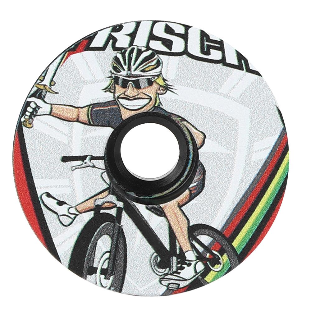 ZTTO Крышки рулевой колонки из алюминиевого сплава Крышка верха передней вилки Плоская для горного шоссейного велосипедаB