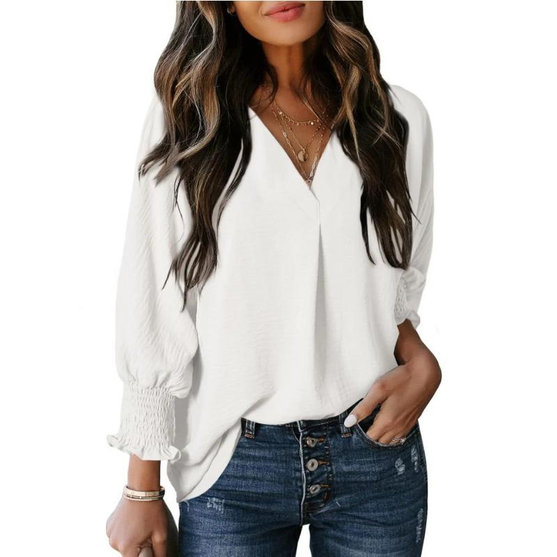 Herbst/Winter Damen Casual Langarm Lockeres Hemd Top Hoodie T-Shirt