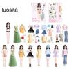 Magnetic Princess Dress Up Paper Doll, Pretend Play Toy, Smooth Burr-Free, Encourage Creation, Funny Clothes Dress Up Puzzle Game