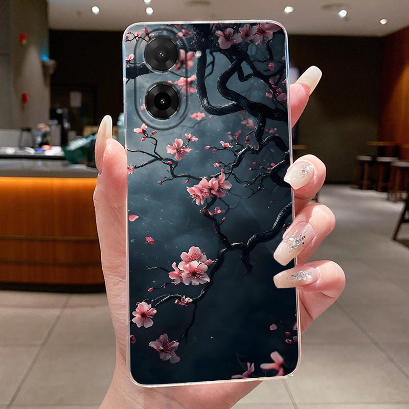Case For Xiaomi Redmi A5 Flower Butterfly Phone Shells For Redmi A5 4G Soft Silicone Transparent Funda TPU Protective Back Cover