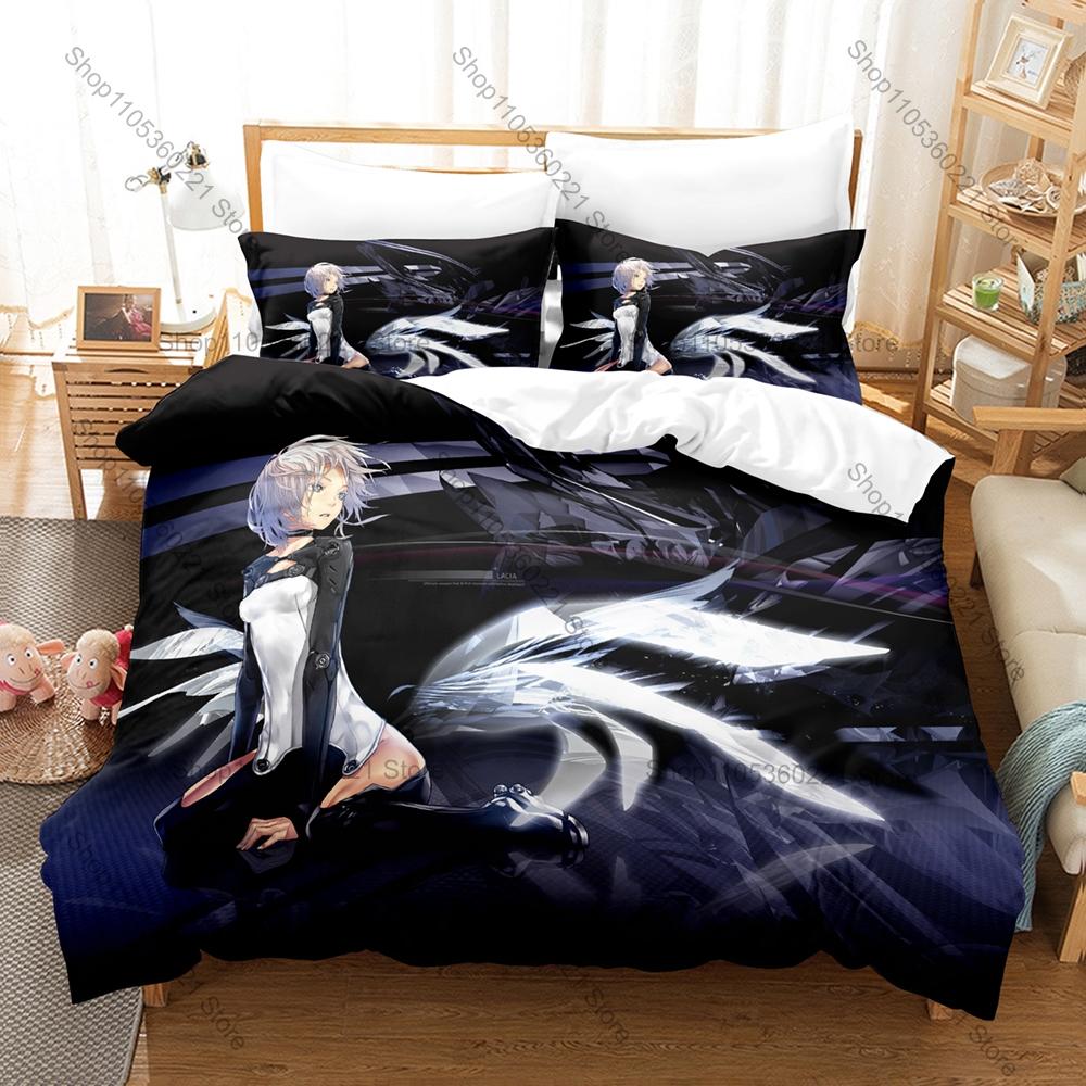 Cool Beatless Bedding Set Includes Duvet Cover + 2 Pillowcases Cool Sci-Fi Android Girl Lacia Type-005 Anime Bedroom Decor For A