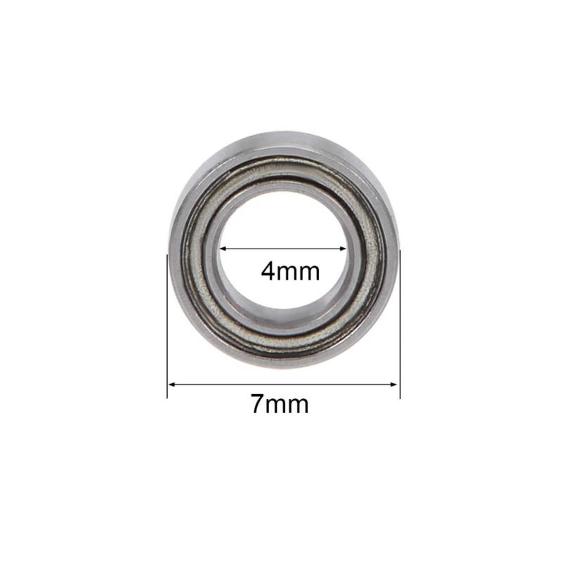 50pcs Bearing 2x5x2.5mm MR52ZZ MR62ZZ MR63ZZ MR72ZZ MR73ZZ MR74ZZ 4x7x2.5mm Deep Groove Ball Double Shielded Abec-3 Bearings