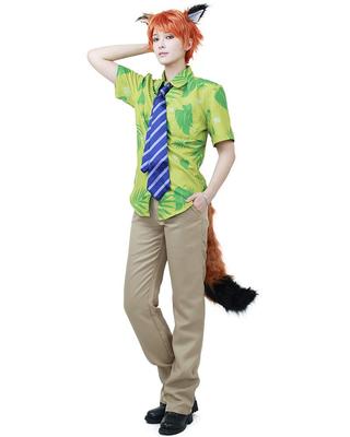 Miccostumes Fox Cosplay Costume Full Set Men's (XS)