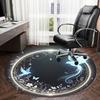 1pc Office Carpet Chair Mats Enchanted Celestial Birds Perfect for Decorating Office Chairs, Living Rooms, Or Bedrooms