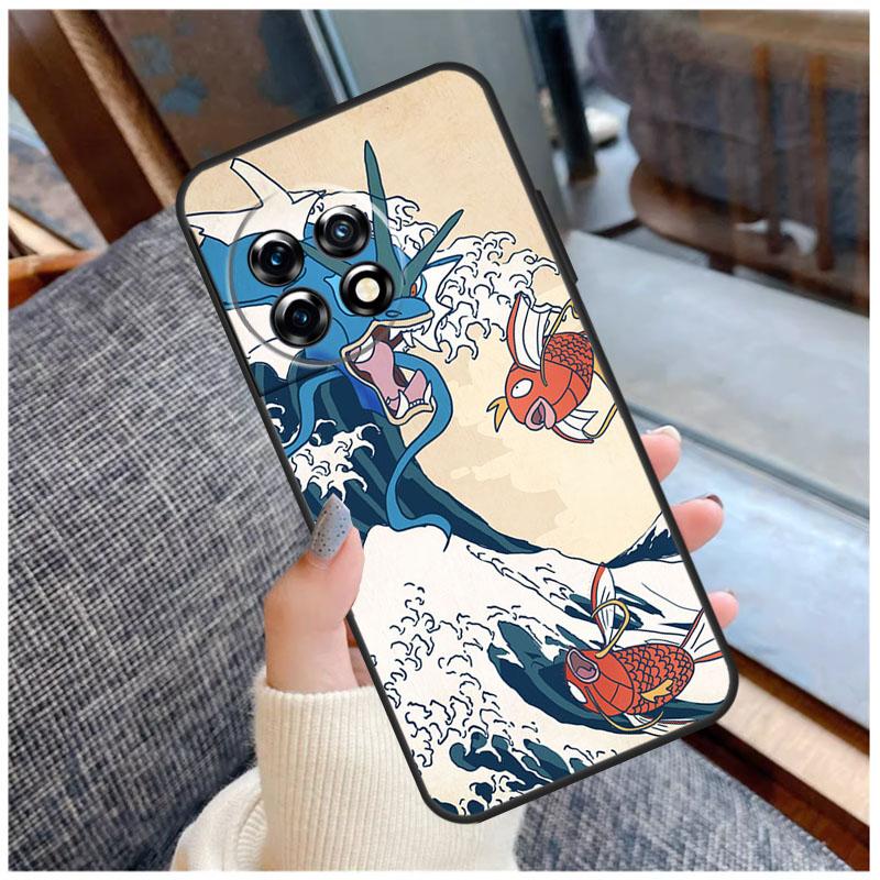 The Great Wave Off Kanagawa Case For OnePlus 13R 13s 12R 10T 13 12 11 10 9 Pro Nord 5 CE 2 3 4 Lite N10 N20 N30 Coque