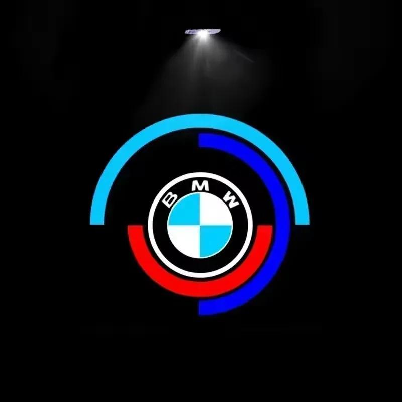 For BMW E90 E92 M3 E60 E61 E65 F01 F02 F10 F30 F48 G30 G38 X1 X2 X3 X4 X5 X6 X7 M Car Led Door Welcome Light projection lamp UCKWP1