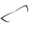 2PCs Front Bumper Wind Knife Front Bumper Blade Trim Replacement for Tesla Model Y 2020‑2022 Carbon Fiber Style