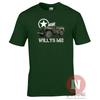 T-shirt Willys Mb Veicolo Multiuso Seconda Guerra Mondiale Esercito USA Alleati