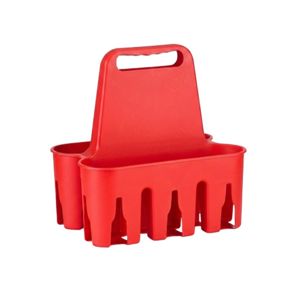 6 Pack Capacity Portable Beer Holder Cup Organizer Drink Holder Beer Bottle Carrier  Picnics