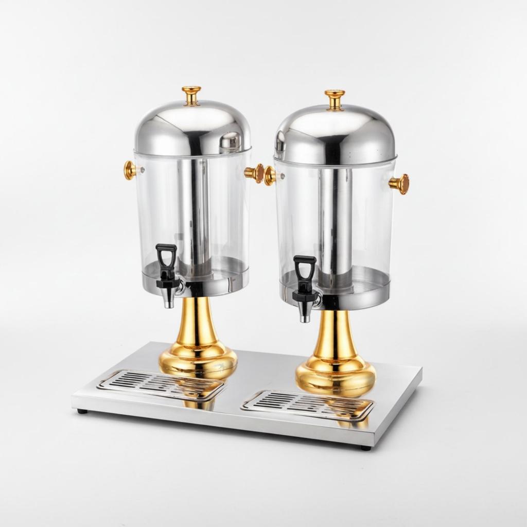 Two-Tap Beverage Dispenser Large Capacity for Catering, Hotels