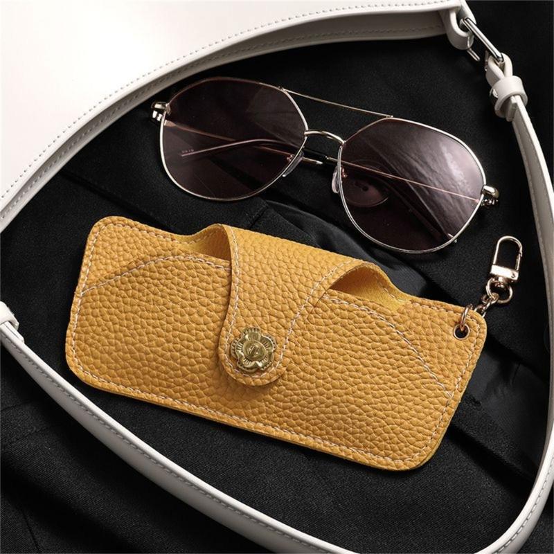 Eyeglasses Case PU Carrying Case Glasses Holder Reading Glasses Case For Women Eyeglass Holder Pouch