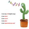 Dancing Cactus Toy Repeat Singing Talking Dancing Rocking Plushie Stuffed Animal Kids Education Toy