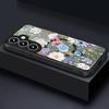 For Samsung S26 Ultra Case Vintage Floral Pattern Case Magnetic For Magsafe Rugged Bumper Cover For Galaxy S25 Edge S24 Plus S23 FE S22