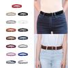 Belt for Women, Invisible Belt, Comfortable Elastic Waistband, Belts with Flat Buckle.