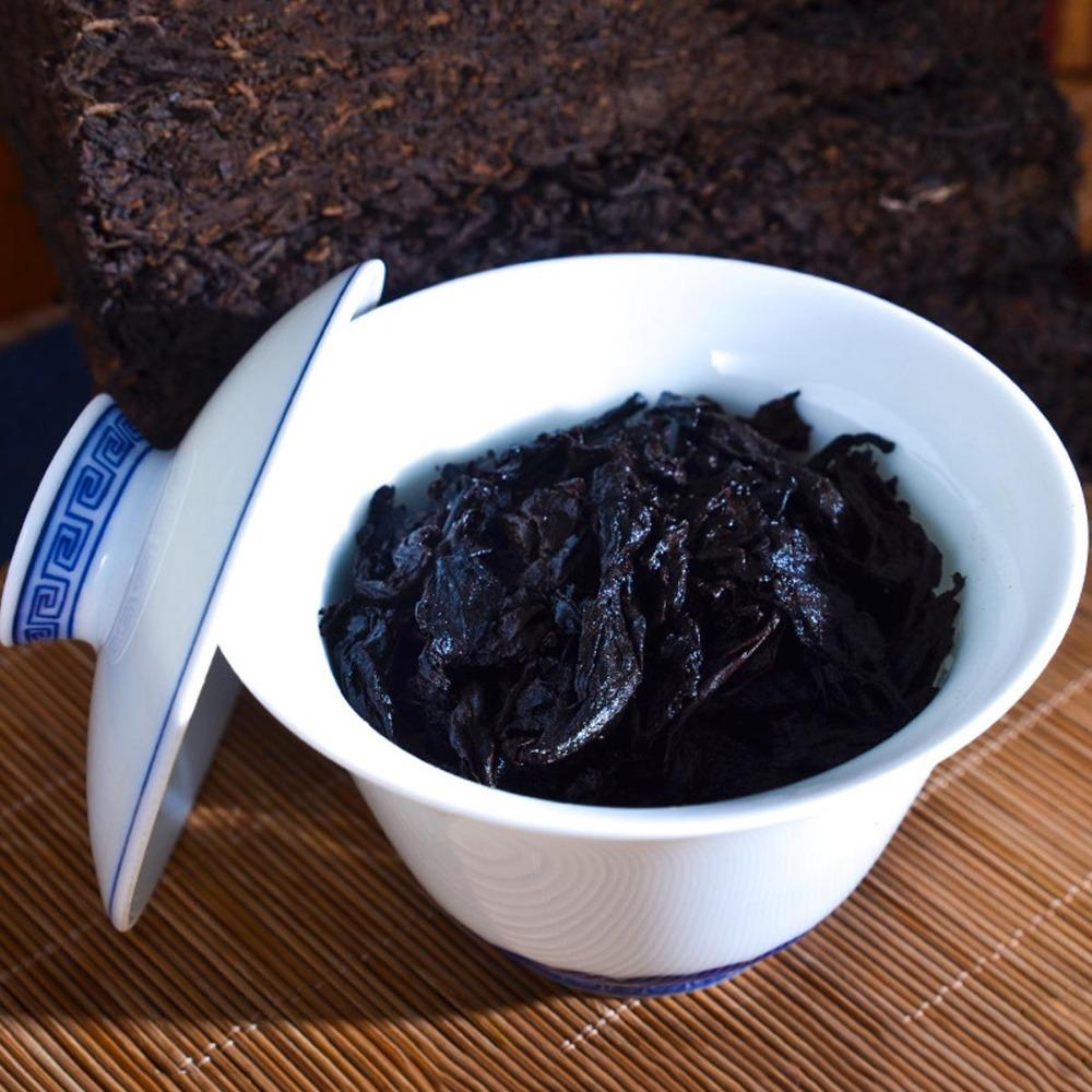 High Quality Cooked Pu'er Tea Brick Yunnan Menghai Ripe Black Tea Healthy Drink 250g