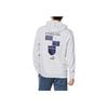 Puma Logo Print Hoodie Men hoodies Gray 767136-16