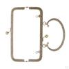 Vintage Style Sew In Bag Purse Metal Clasps Fastener Crafts