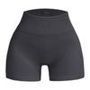 Women's High-Waisted Seamless Ribbed Yoga Shorts - Summer Elastic Three-Point Fit, Hip-Lifting Sportswear