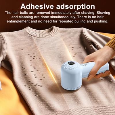 Elektrikli Tüy Toplayıcı Giysiler Kazaklar Tüy Toplama Makinesi Tüy Topu Temizleyici Şarj Edilebilir Kablosuz Kumaş Tüy Toplayıcı