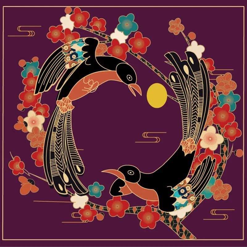 Japanse Stijl Bento Wikkeldoek 70x70cm Sushi Zakdoek Furoshiki Festival Zoetigheden Thee Snack Cadeau Verpakkingsdoek