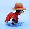 Gk Q-Version Modelo Infância Monkey D Luffy Anime Estátuas Ornamentos